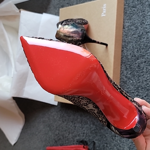 Christian Louboutin Lace Follies 100 - Picture 13 of 16